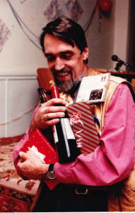 Karel after receiving his PhD in 1988