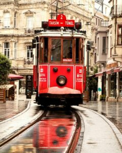 Istanbul Taksim tram